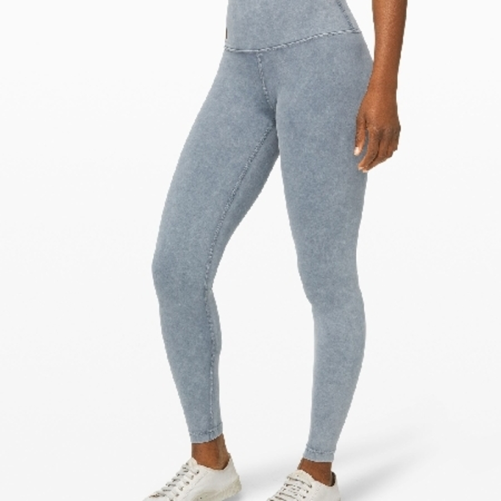 Lululemon Wunder Under High-Rise Tight *Snow Washed 28" Washed Luna